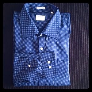 Men dress shirt (17 inch neck XL)